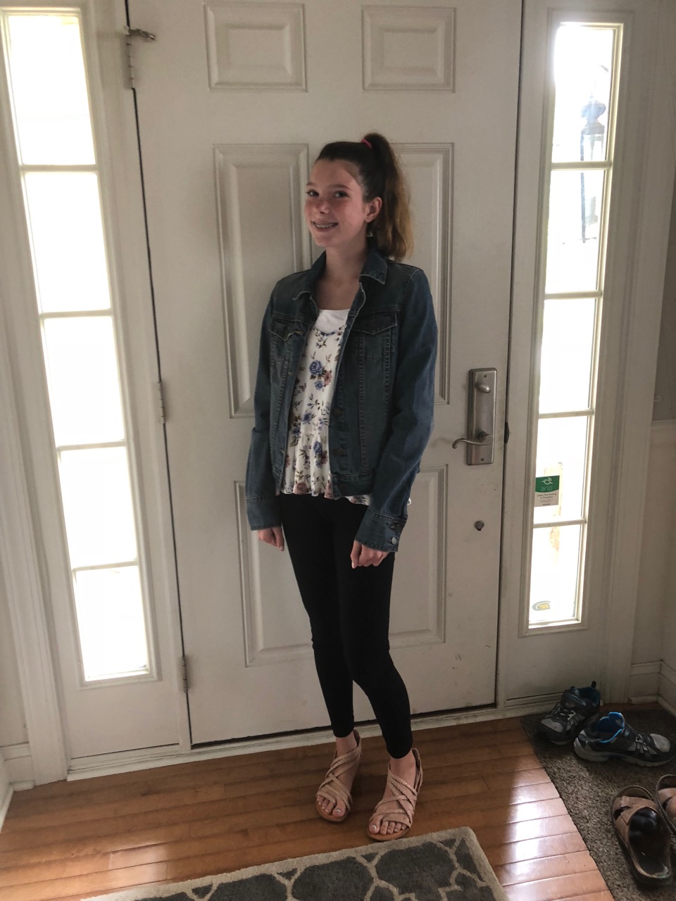 maddie-8th-grade-first-day photo